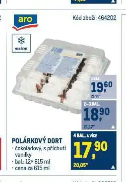 Makro Polárkový dort nabídka