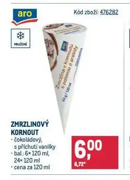 Makro Zmrzlinový kornout nabídka