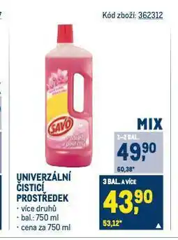 Makro Savo univerzální čistič nabídka