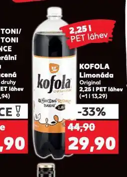 Kaufland Kofola 2,25l nabídka