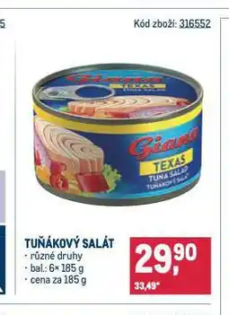 Makro Tuňákový salát nabídka