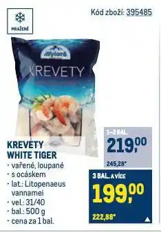 Makro Krevety white tiger nabídka