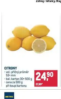 Makro Citrony nabídka