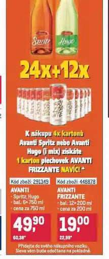 Makro Avanti nabídka