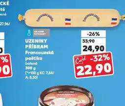 Kaufland Francouzská paštika nabídka