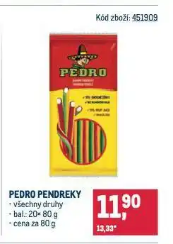 Makro Pedro pendreky nabídka