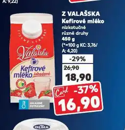 Z valaška kefírové mléko