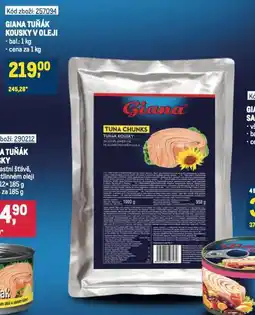 Makro Giana tuňák kousky nabídka