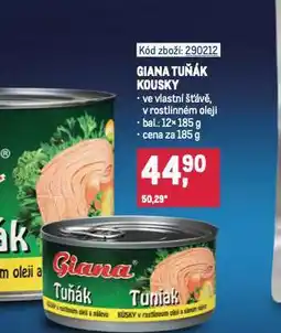 Makro Giana tuňák kousky nabídka