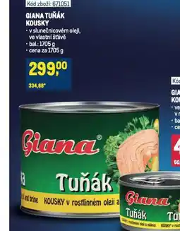 Makro Giana tuňák kousky nabídka
