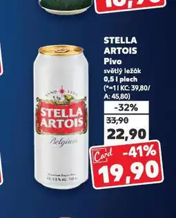 Kaufland Stella artois nabídka