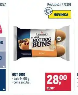 Makro Hot dog nabídka