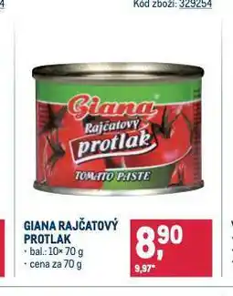 Makro Giana rajčatový protlak nabídka