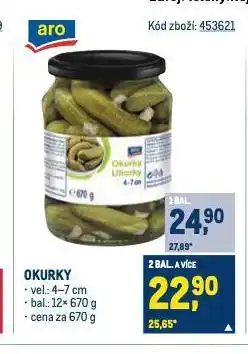 Makro Okurky nabídka