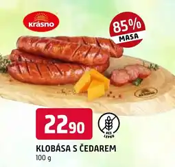Terno KLOBÁSA S ČEDAREM nabídka
