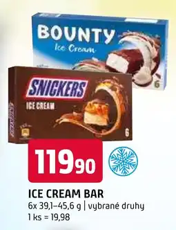Terno ICE CREAM BAR nabídka