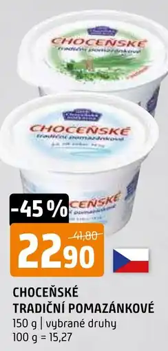 Terno CHOCEŇSKÉ TRADIČNÍ POMAZÁNKOVÉ nabídka