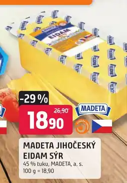 Trefa MADETA JIHOČESKÝ EIDAM SÝR nabídka