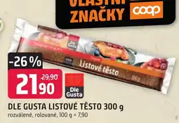 Trefa DLE GUSTA LISTOVÉ TĚSTO 300 g nabídka