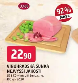 Trefa VINOHRADSKÁ ŠUNKA NEJVYŠŠÍ JAKOSTI nabídka