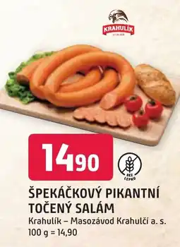 Trefa ŠPEKÁČKOVÝ PIKANTNÍ TOČENÝ SALÁM nabídka