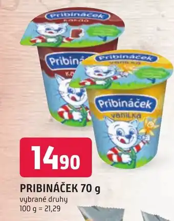 Trefa PRIBINÁČEK 70 g nabídka