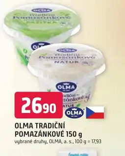 Trefa OLMA TRADIČNÍ POMAZÁNKOVÉ 150 g nabídka