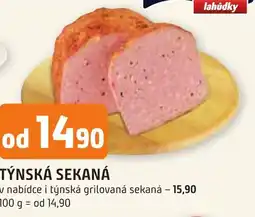 Trefa TÝNSKÁ SEKANÁ nabídka