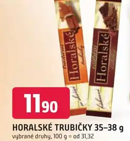 Trefa HORALSKÉ TRUBIČKY 35-38 g nabídka