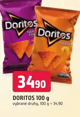 Trefa DORITOS 100 g nabídka