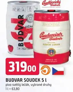 Trefa BUDVAR SOUDEK 5 L nabídka