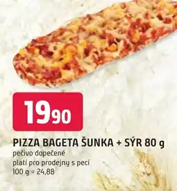 Trefa PIZZA BAGETA ŠUNKA + SÝR 80 g nabídka