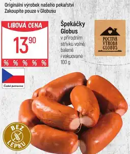 Globus Špekáčky Globus nabídka