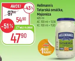 Globus Hellmann's Tatarská omáčka, Majonéza nabídka