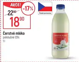 Globus Čerstvé mléko nabídka