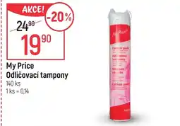 Globus My Price Odličovací tampony nabídka