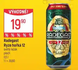 Globus Radegast Ryze hořká 12 nabídka