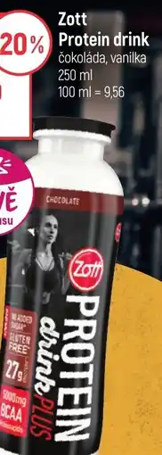 Globus Zott Protein drink nabídka