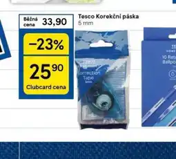 Tesco Tesco korekční páska nabídka