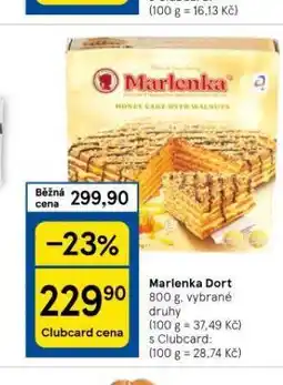 Tesco Marlenka dort nabídka