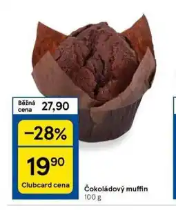 Tesco Čokoládový muffin nabídka