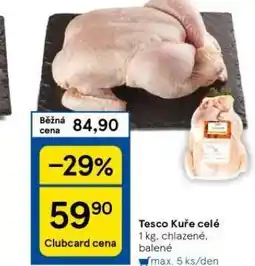 Tesco Kuře celé nabídka