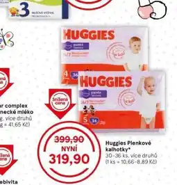 Tesco Huggies plenkové kalhotky nabídka