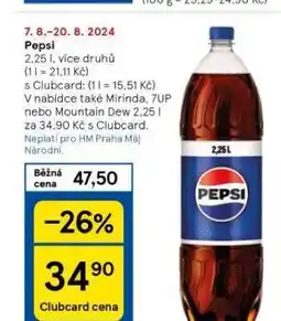 Tesco Pepsi nabídka
