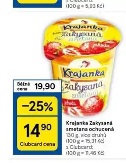 Tesco Krajanka zakysaná smetana nabídka