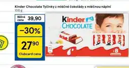 Tesco Kinder čokoláda nabídka