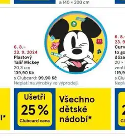 Tesco Plastový talíř nabídka