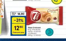 Tesco 7days croissant nabídka