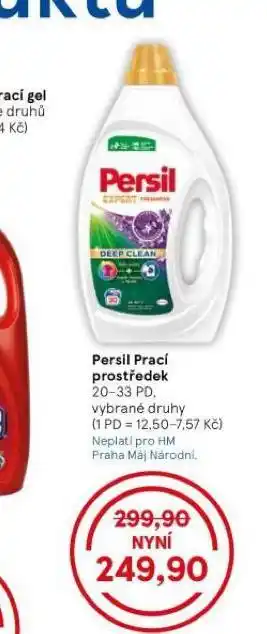 Tesco Persil prací prostředek nabídka