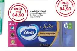 Tesco Zewa papírové kapesníky nabídka